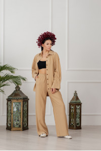 Костюм 6044 Бежевый
