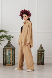 Костюм 6044 Бежевый
