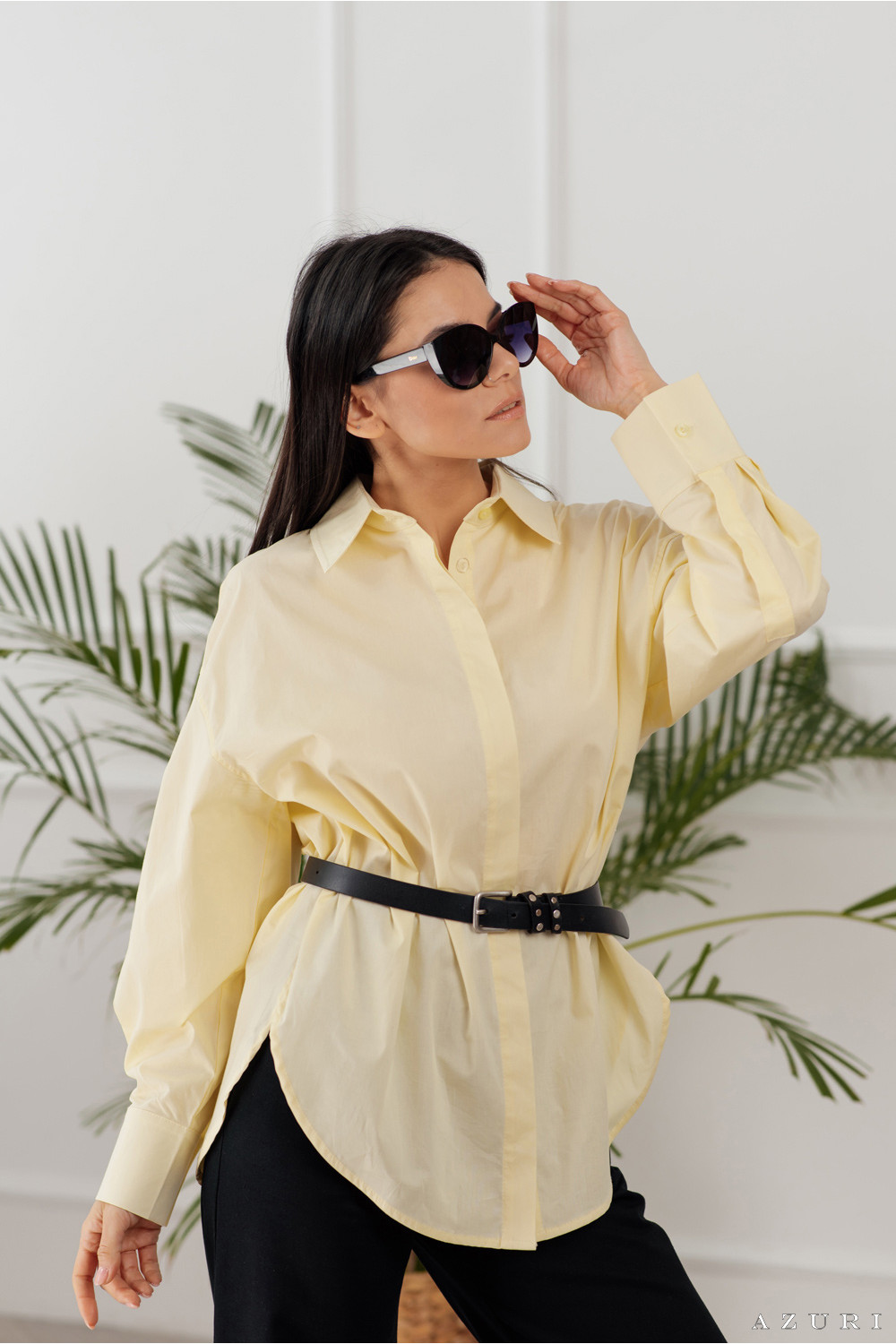 Блуза 6018 Желтый