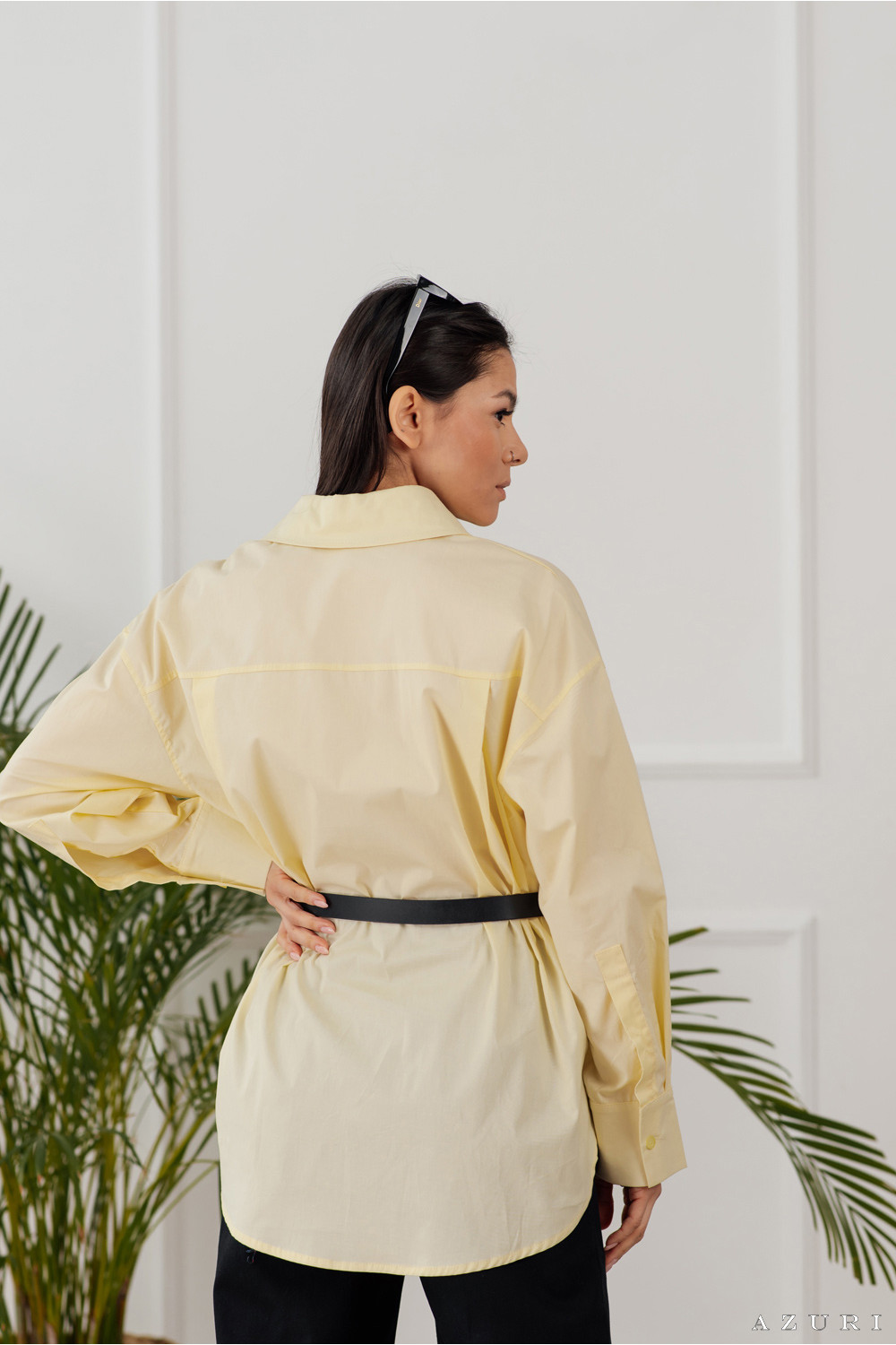 Блуза 6018 Желтый