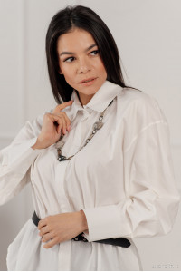 Блуза 6018 Белый