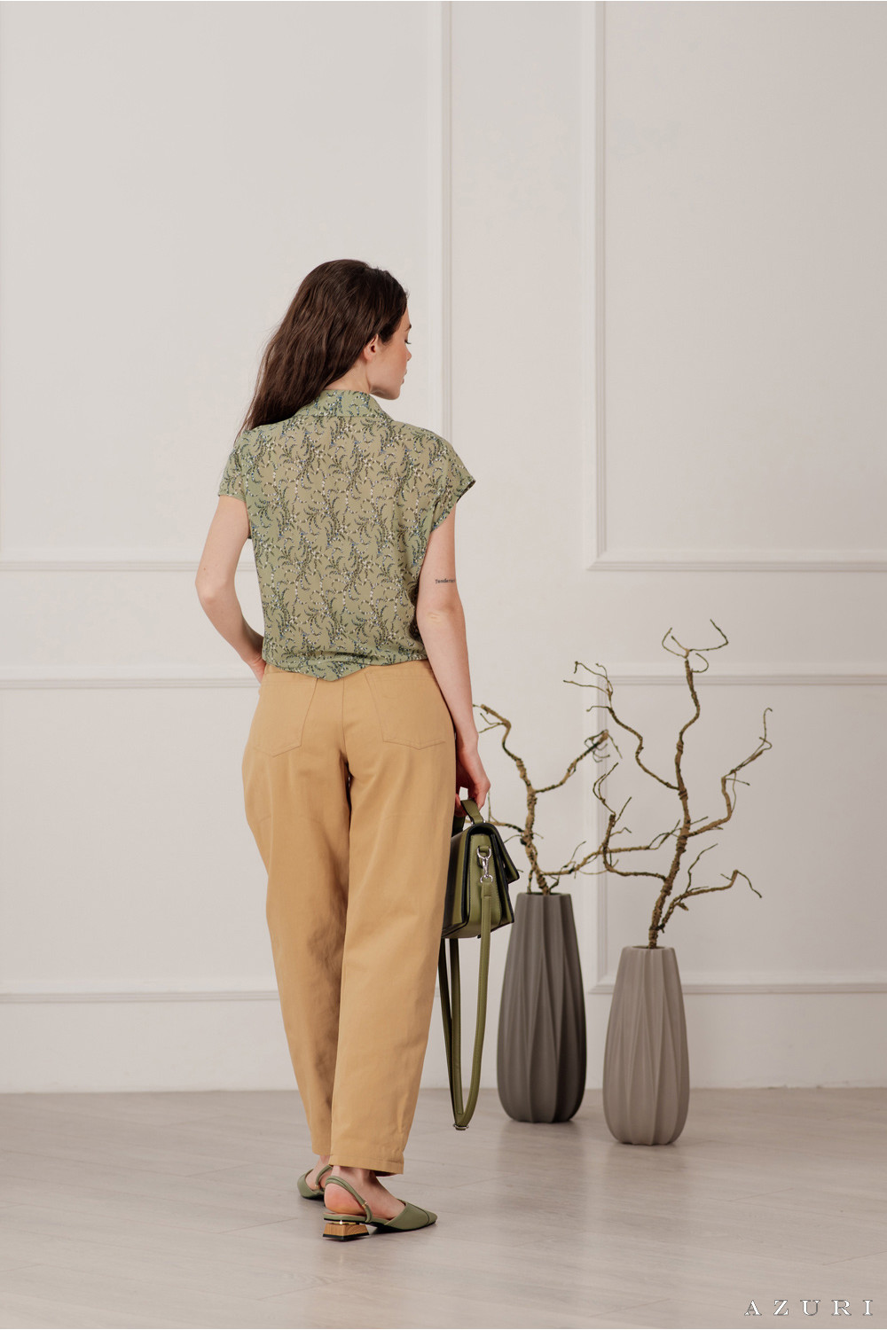 Брюки 6022 Песочный