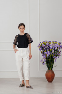 Брюки 6022 Белый