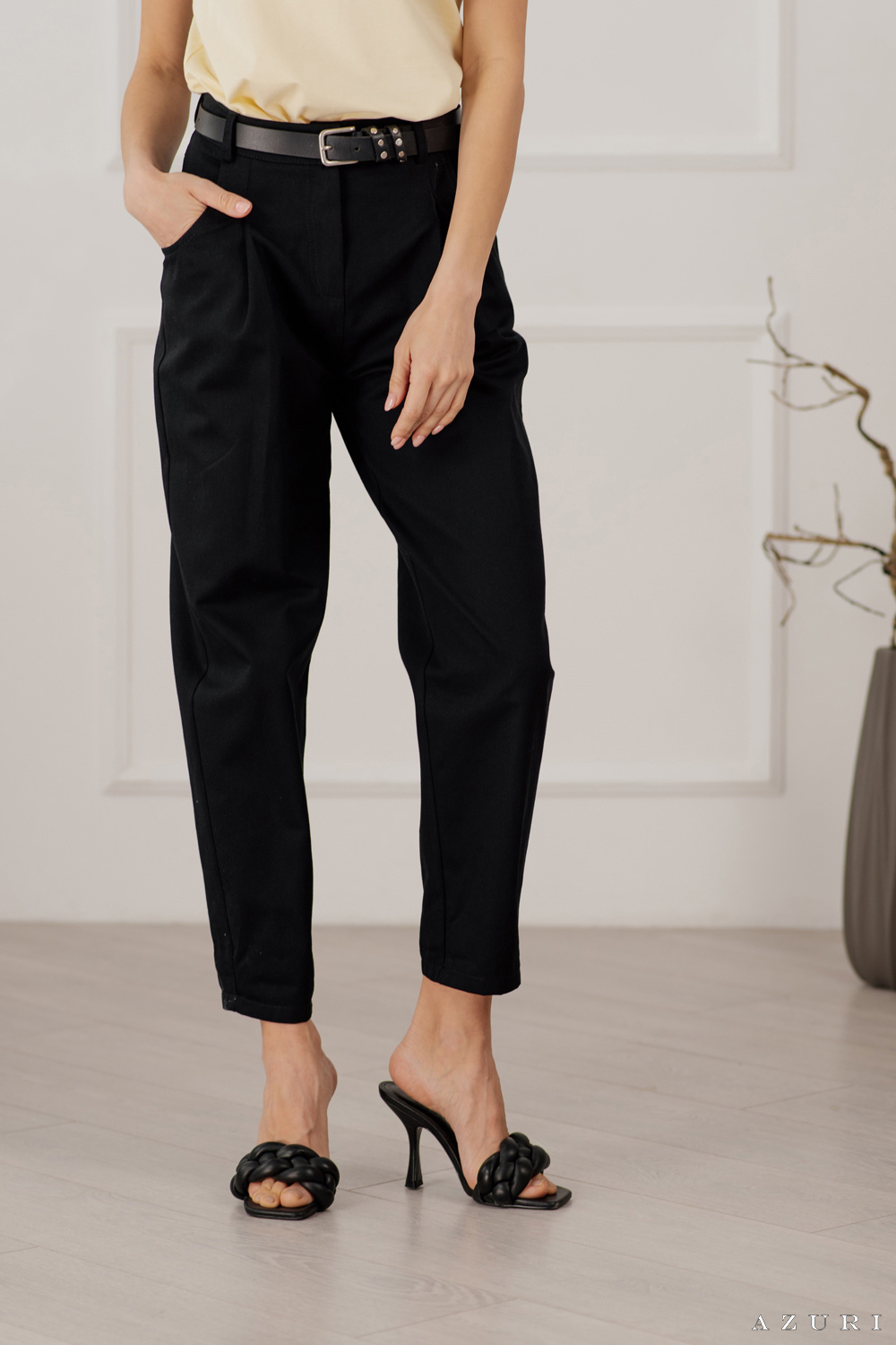 Брюки 6022 Черный