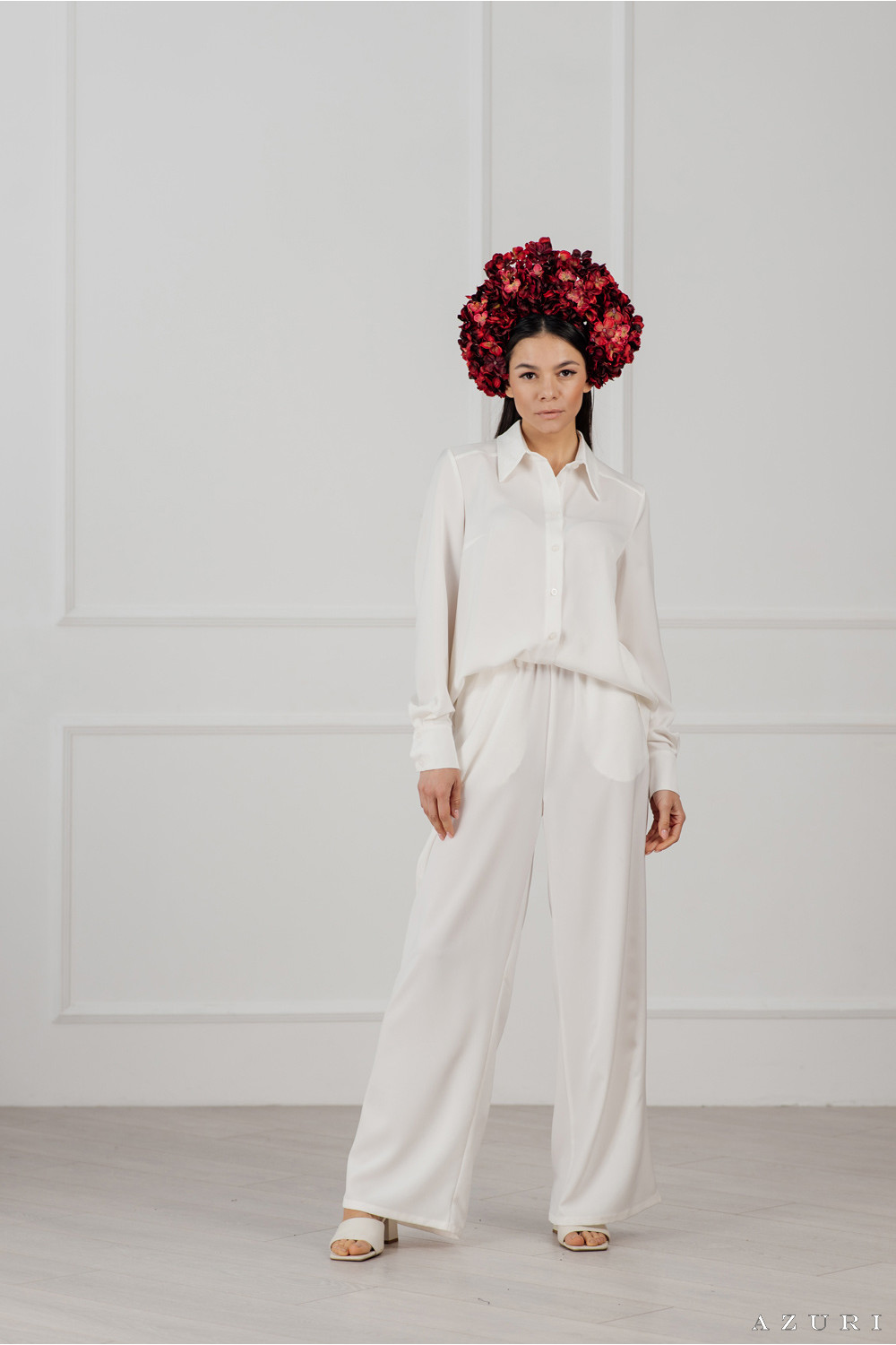 Костюм 6025 Молочный