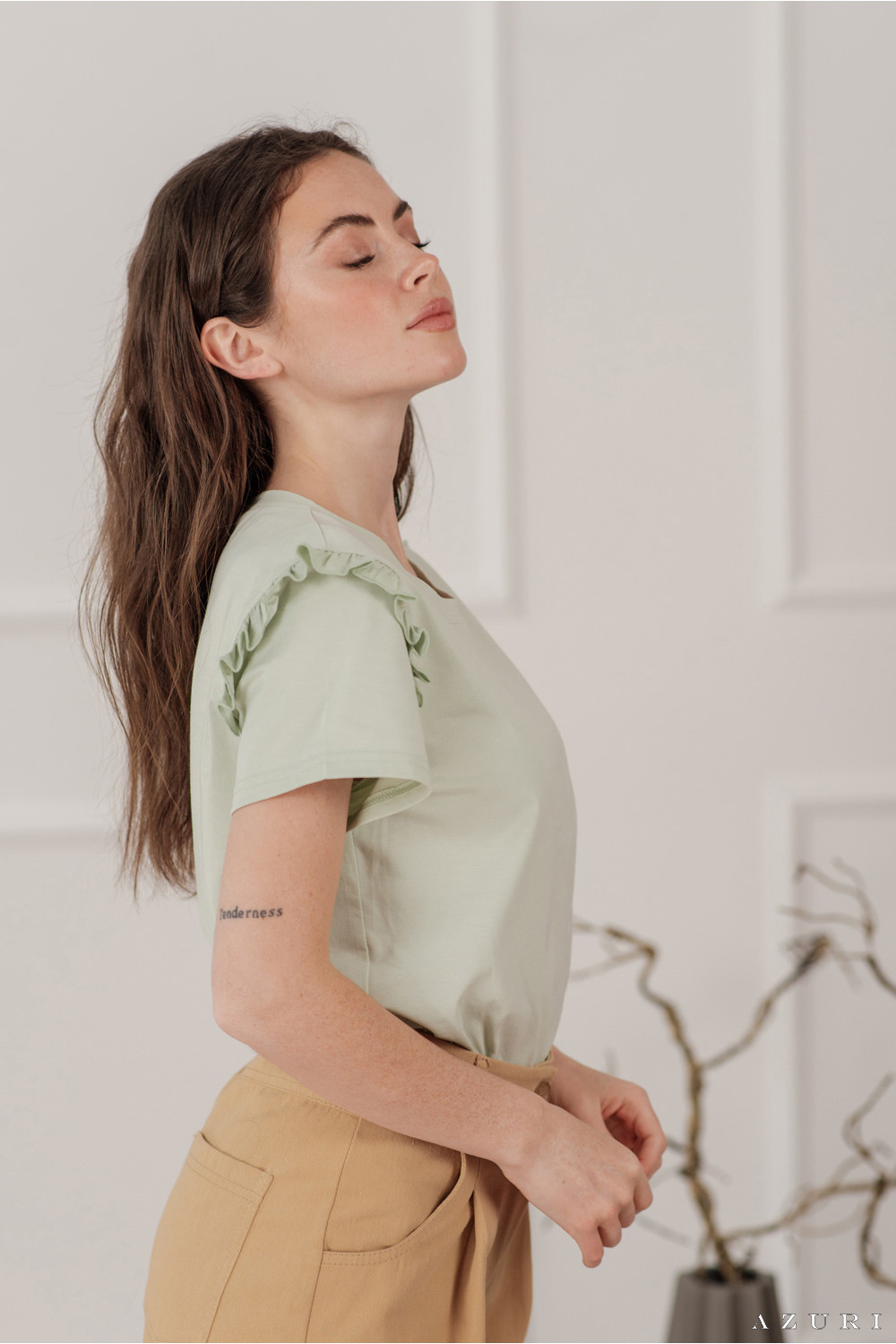 Футболка 6028 Фисташковый