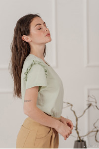 Футболка 6028 Фисташковый