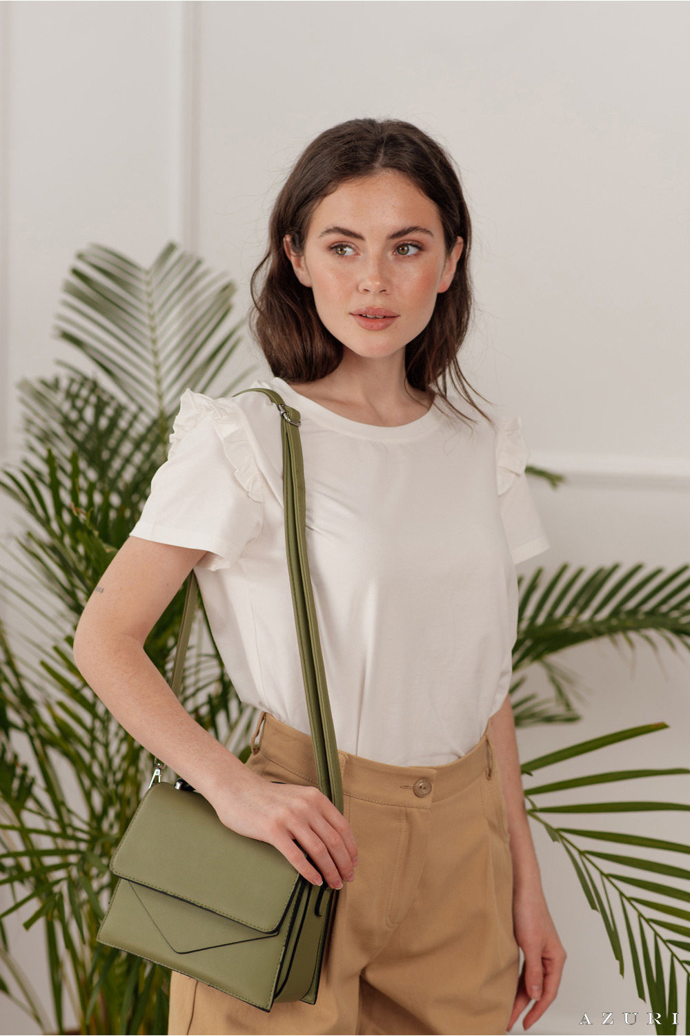 Футболка 6028 Молочный