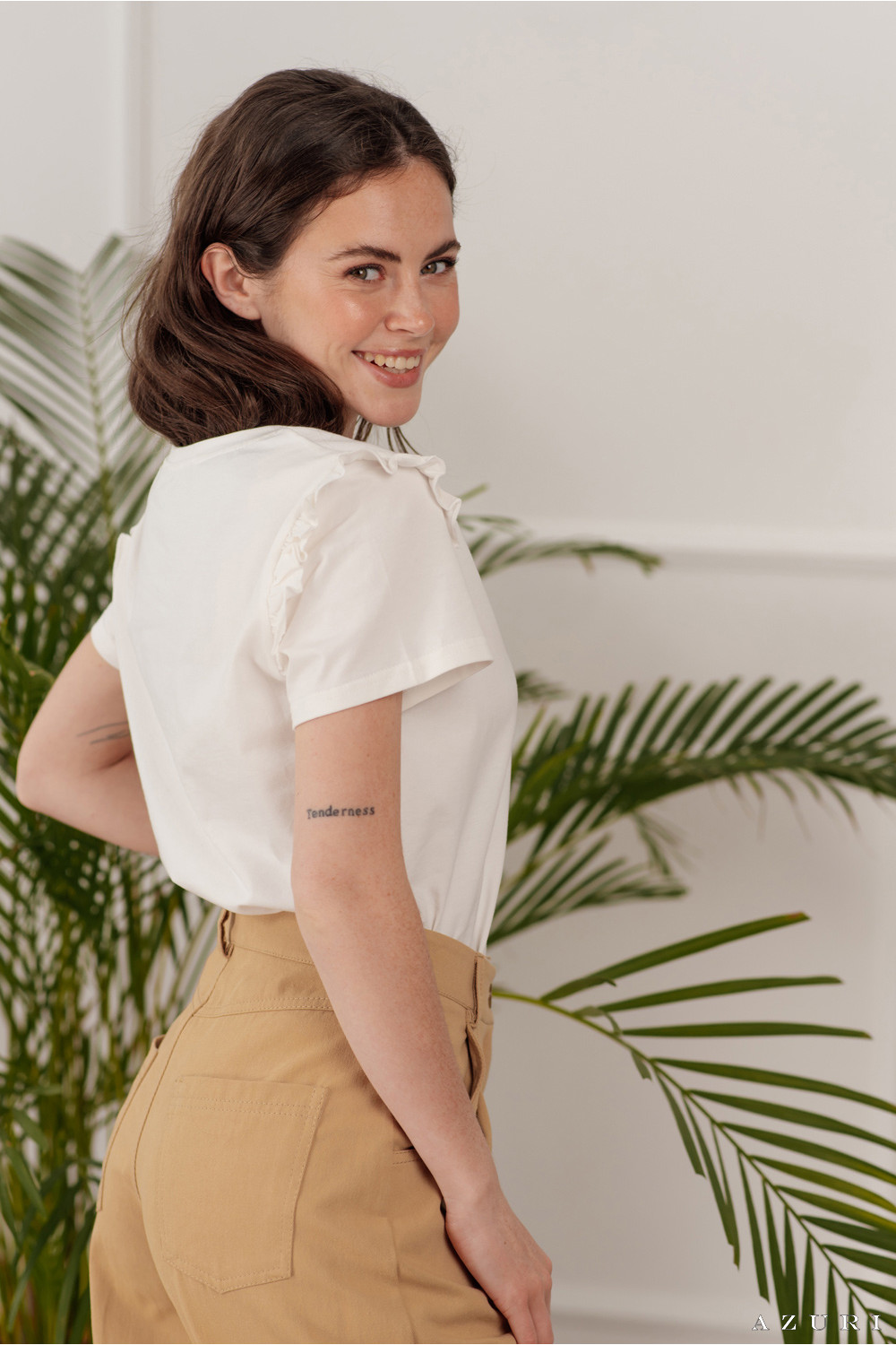 Футболка 6028 Молочный