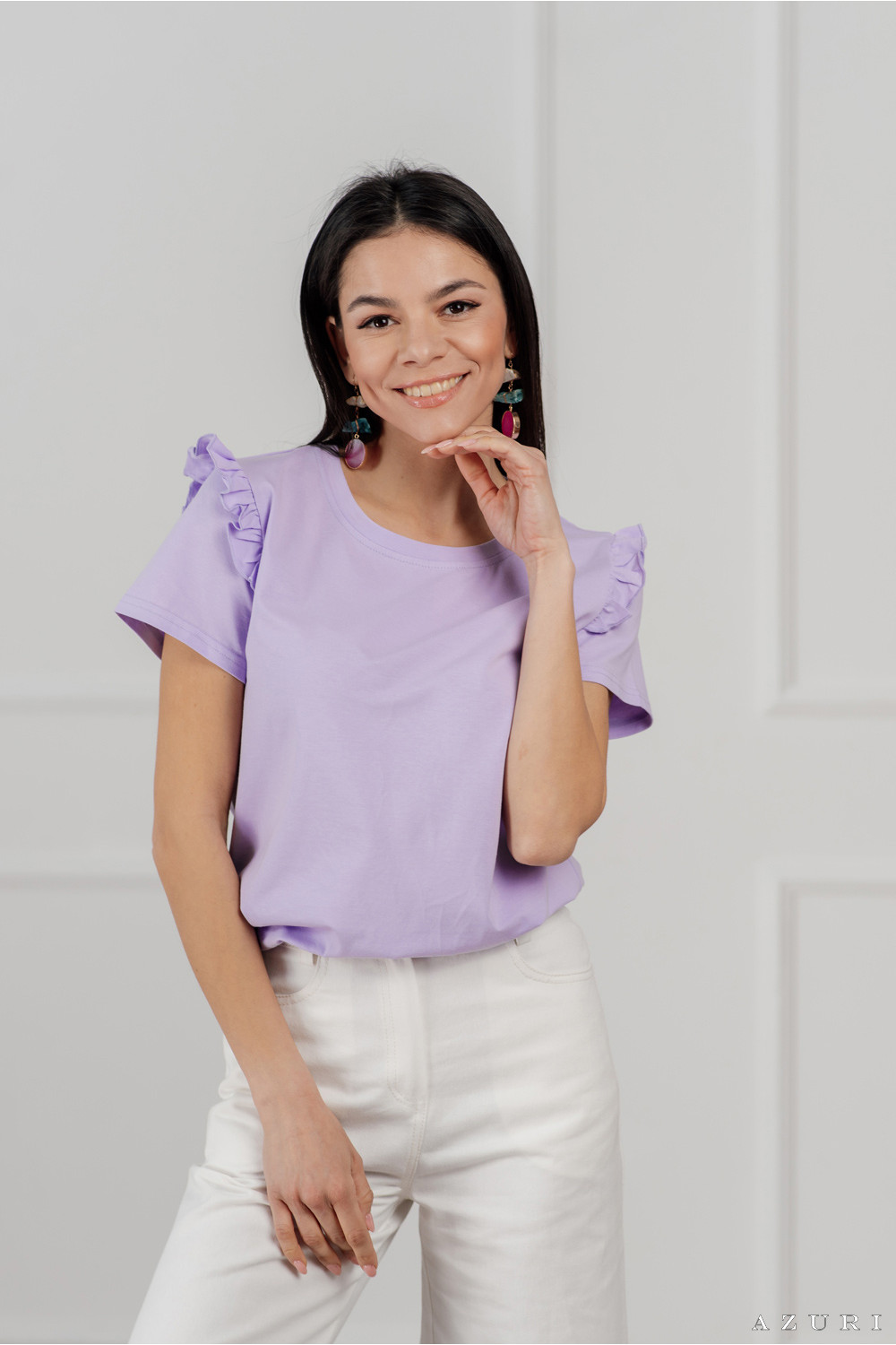 Футболка 6028 Лиловый