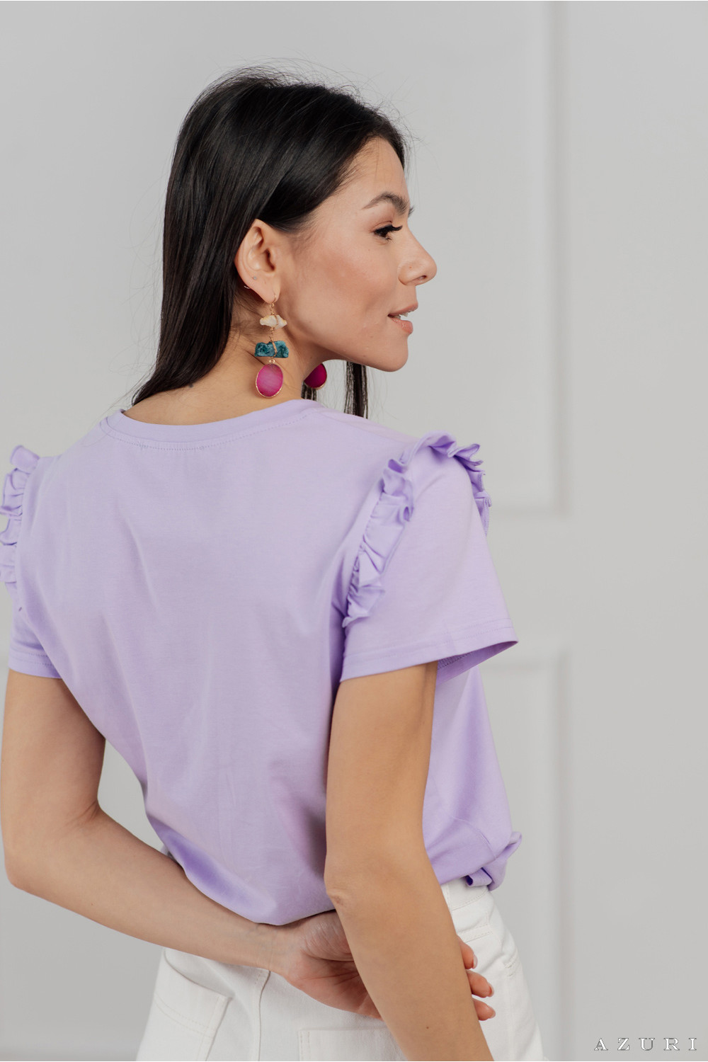 Футболка 6028 Лиловый