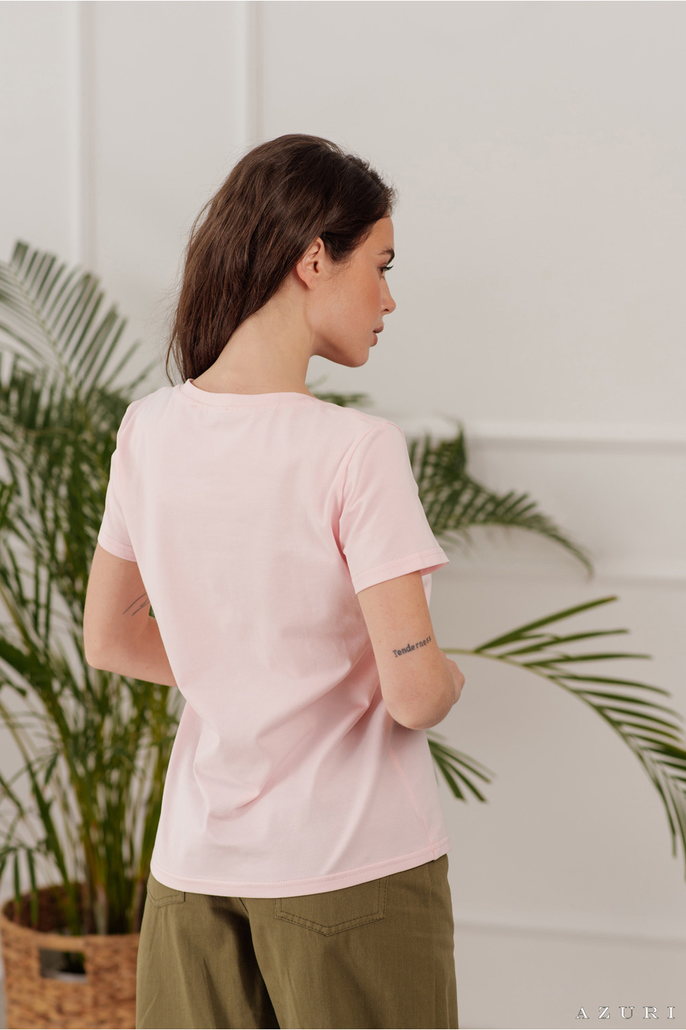 Футболка 6031 Розовый