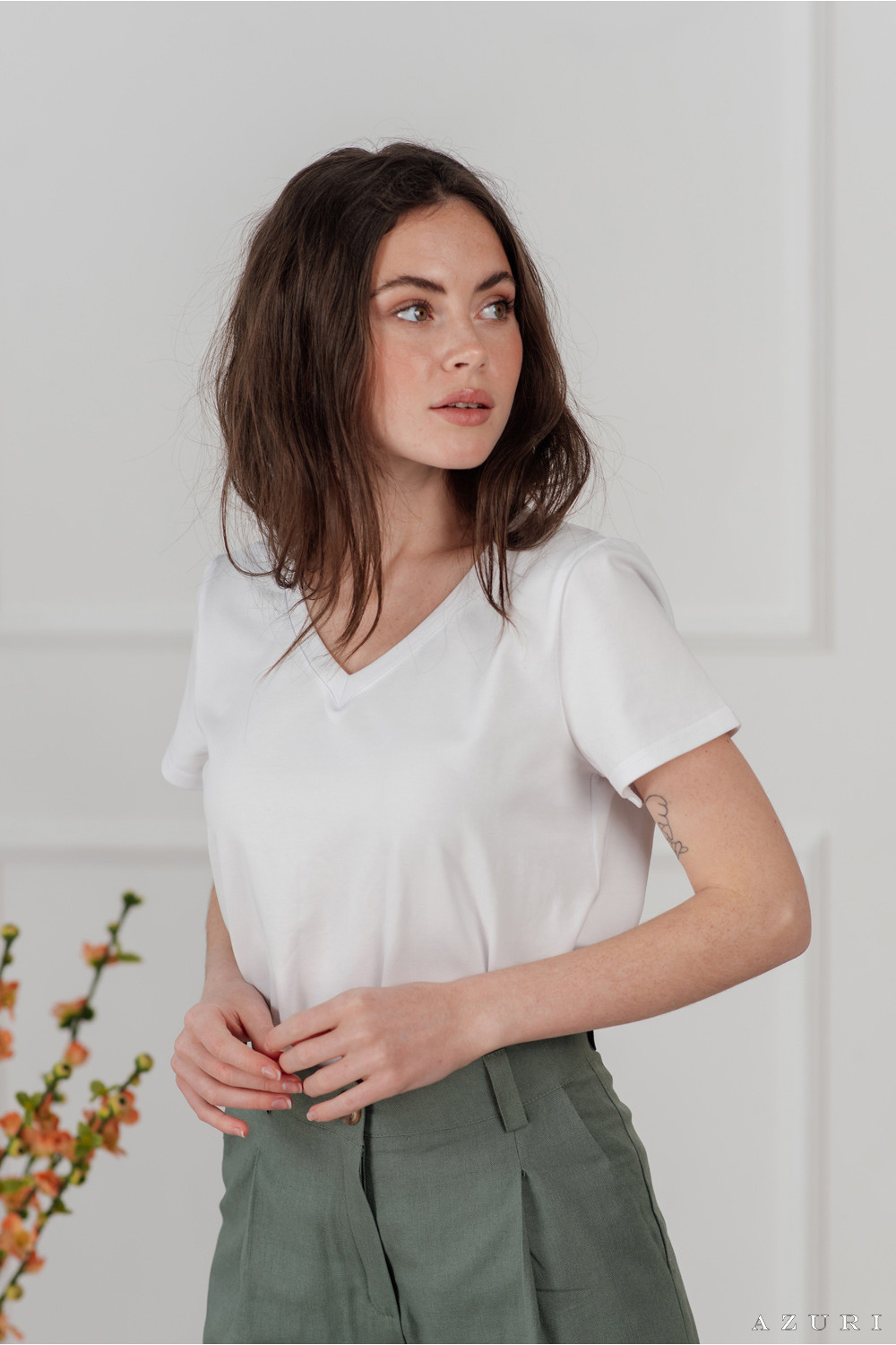 Футболка 6031 Белый