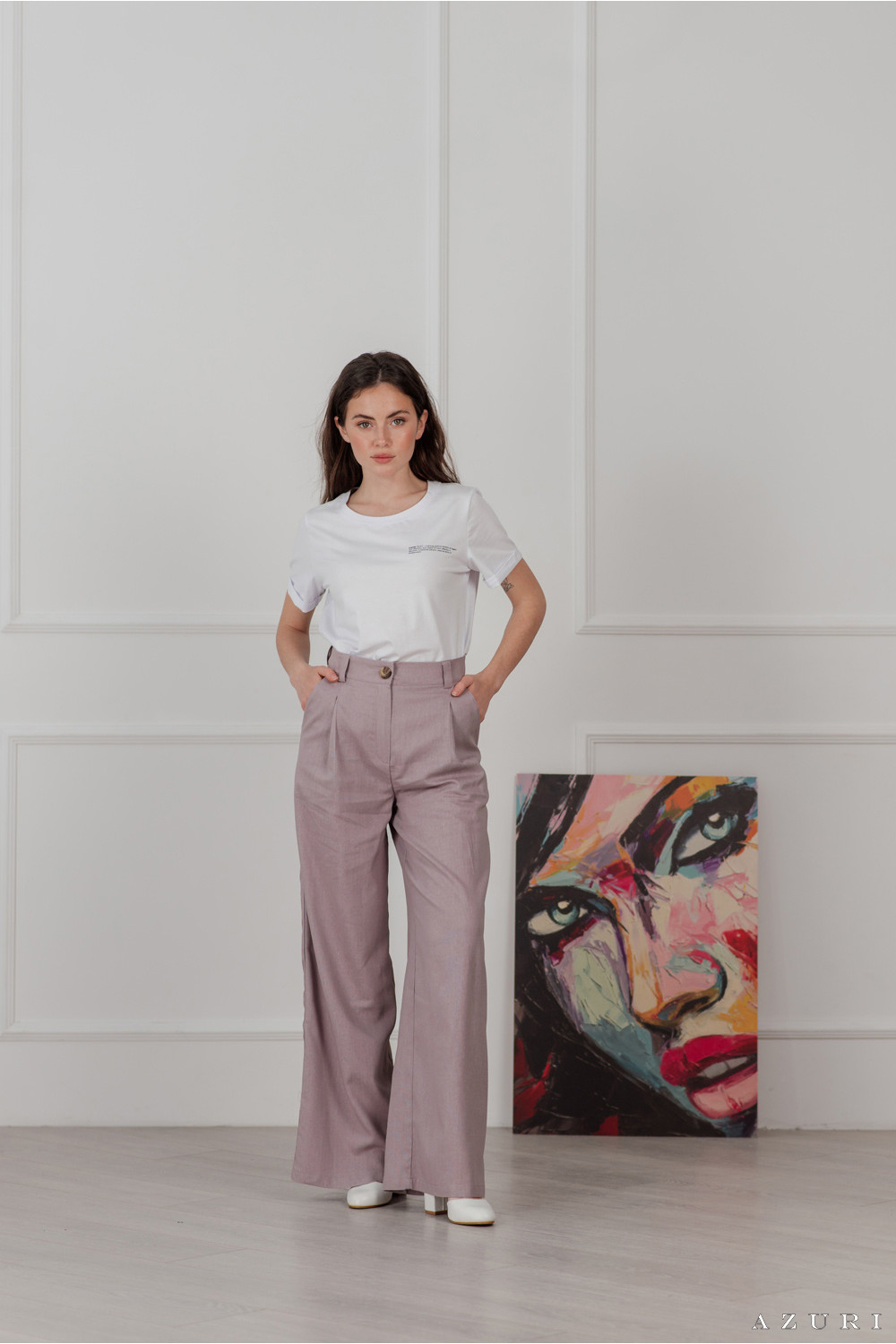 Брюки 6034 Фрезовый