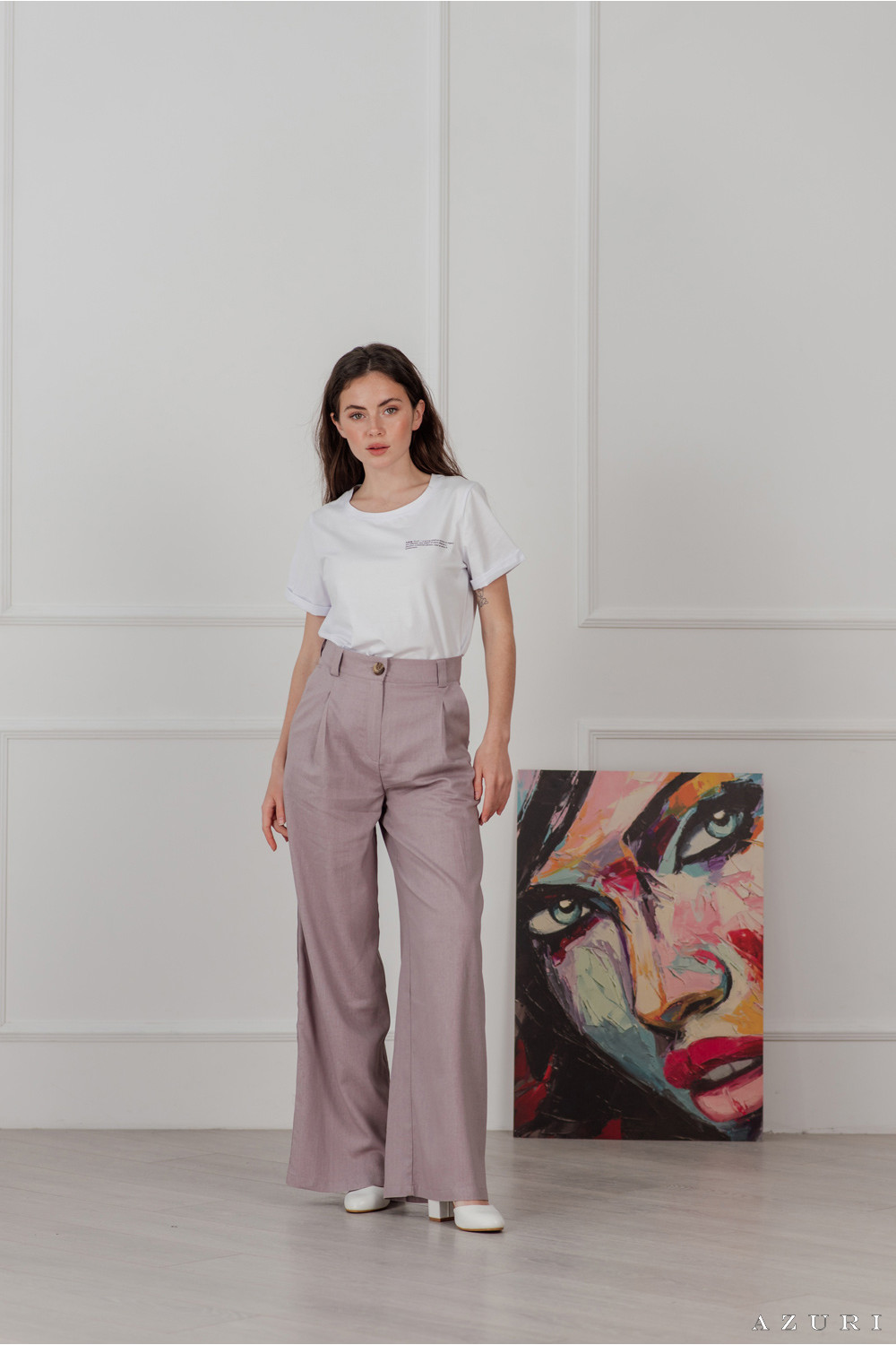 Брюки 6034 Фрезовый