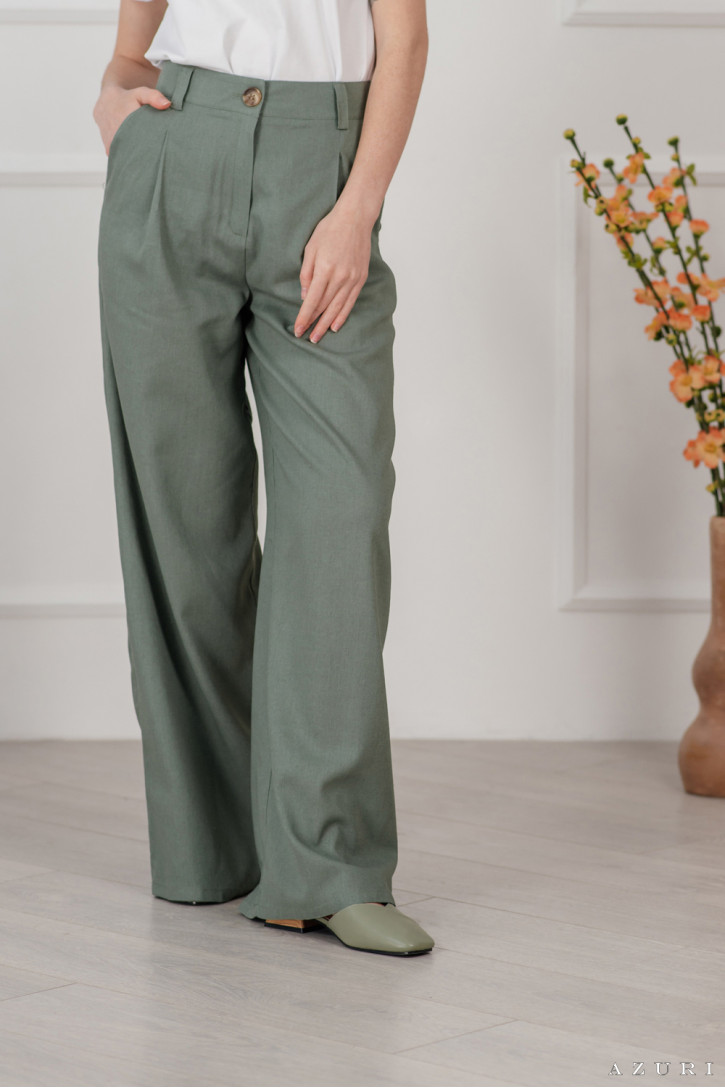 Брюки 6034 Оливковый