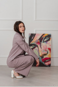 Пиджак 6035 Фрезовый