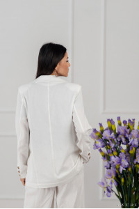 Пиджак 6035 Белый