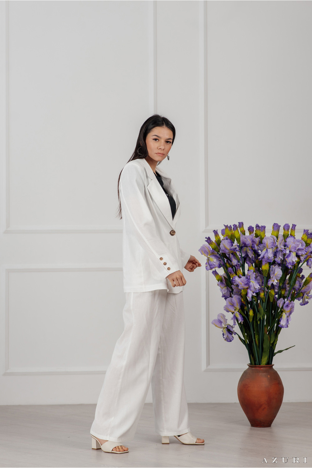 Пиджак 6035 Белый