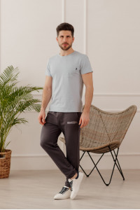 Футболка 2005 Серо-голубой