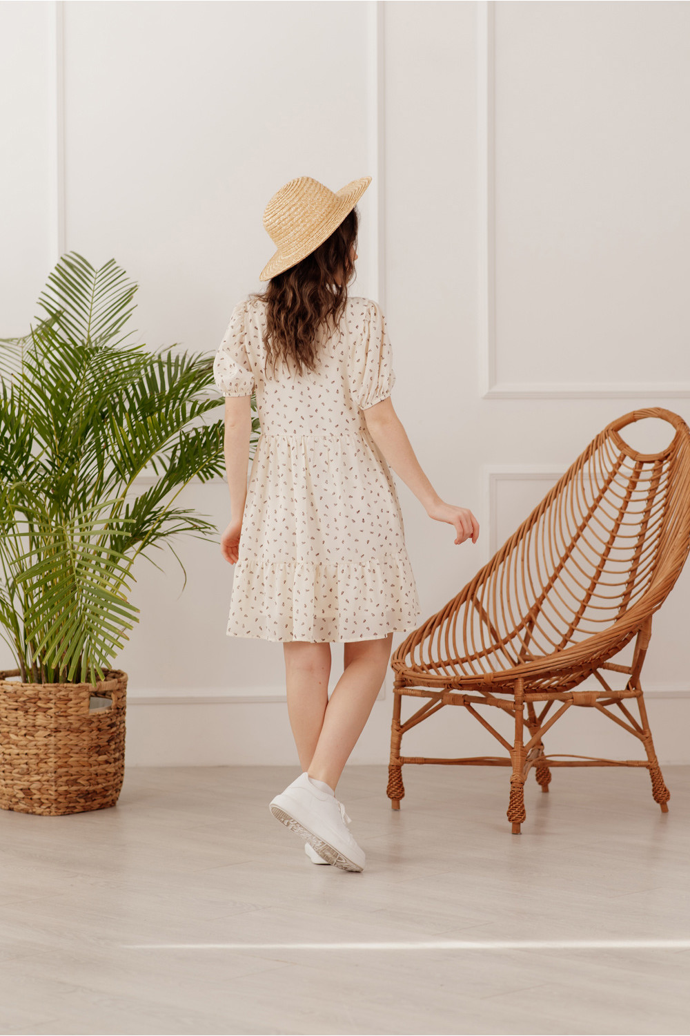 Платье 6014 Молочный