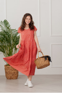 Платье 6053 Красный