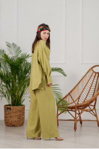 Костюм 6044 Темно-оливковый