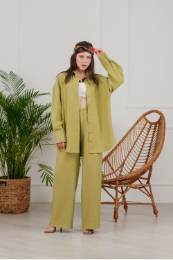 Костюм 6044 Темно-оливковый