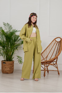 Костюм 6044 Темно-оливковый