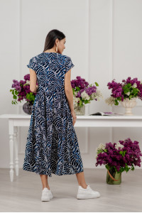 Платье 6053 Синий