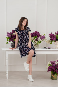 Платье 6063 Синий