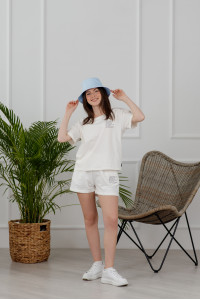 Костюм 6065 Молочный