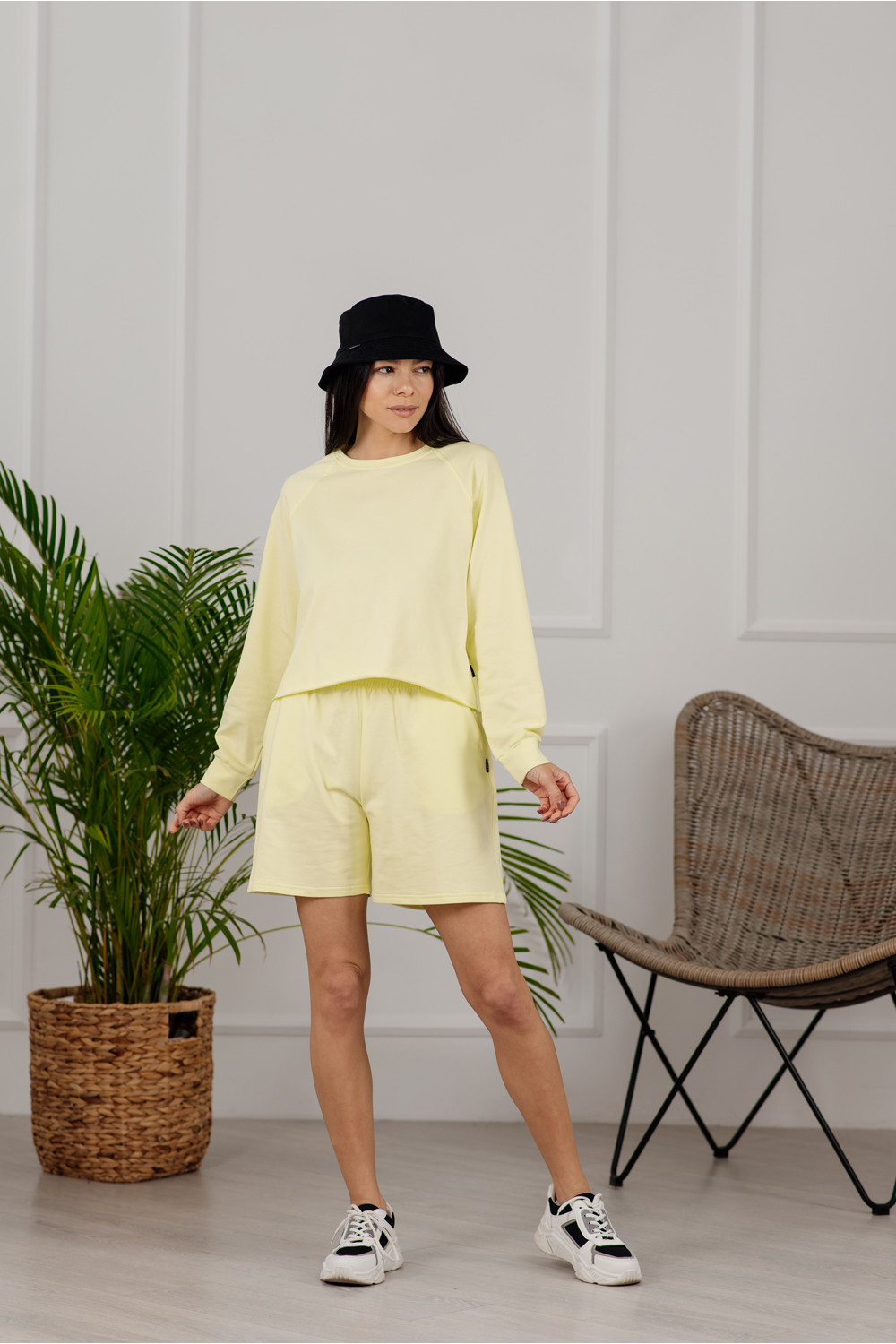 Спортивный костюм 6069 Лайм