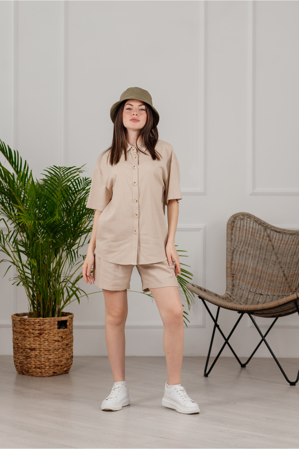 Костюм 6070 Бежевый