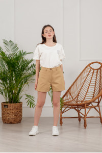 Шорты 6071 Бежевый