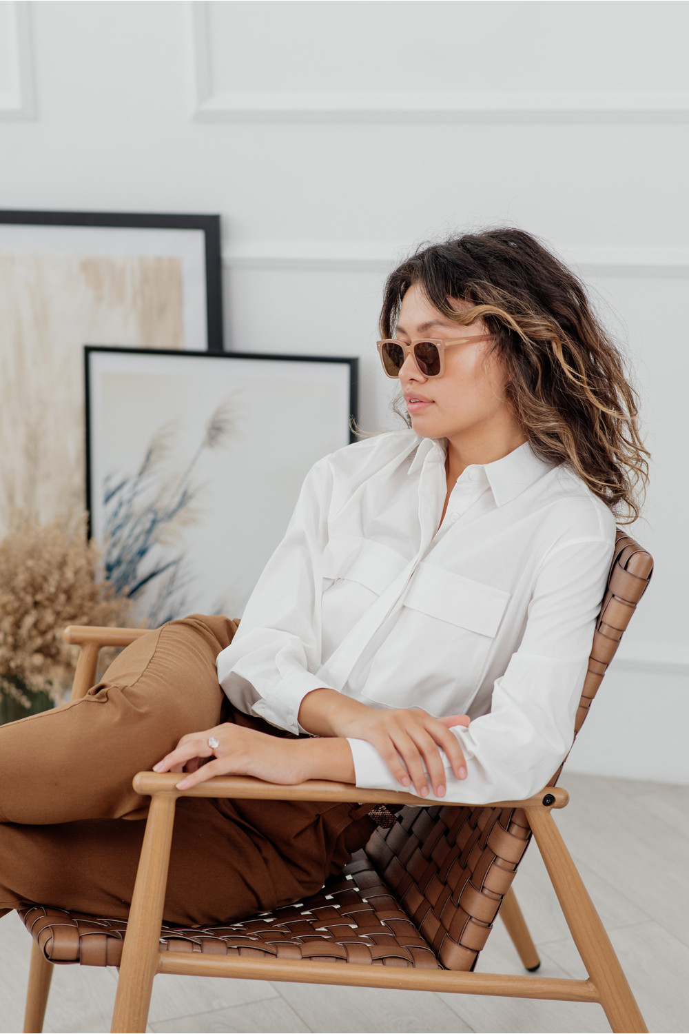 Блуза 6102 Молочный