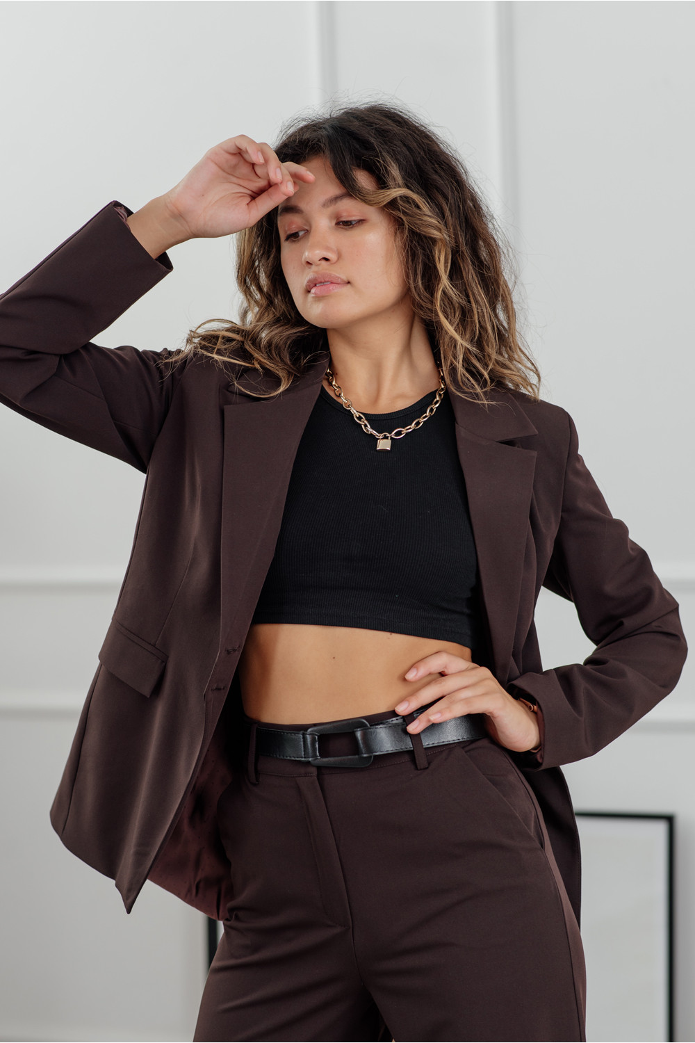 Брюки 6106 Шоколад