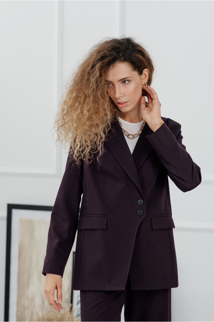 Жакет 6107 Сливовый