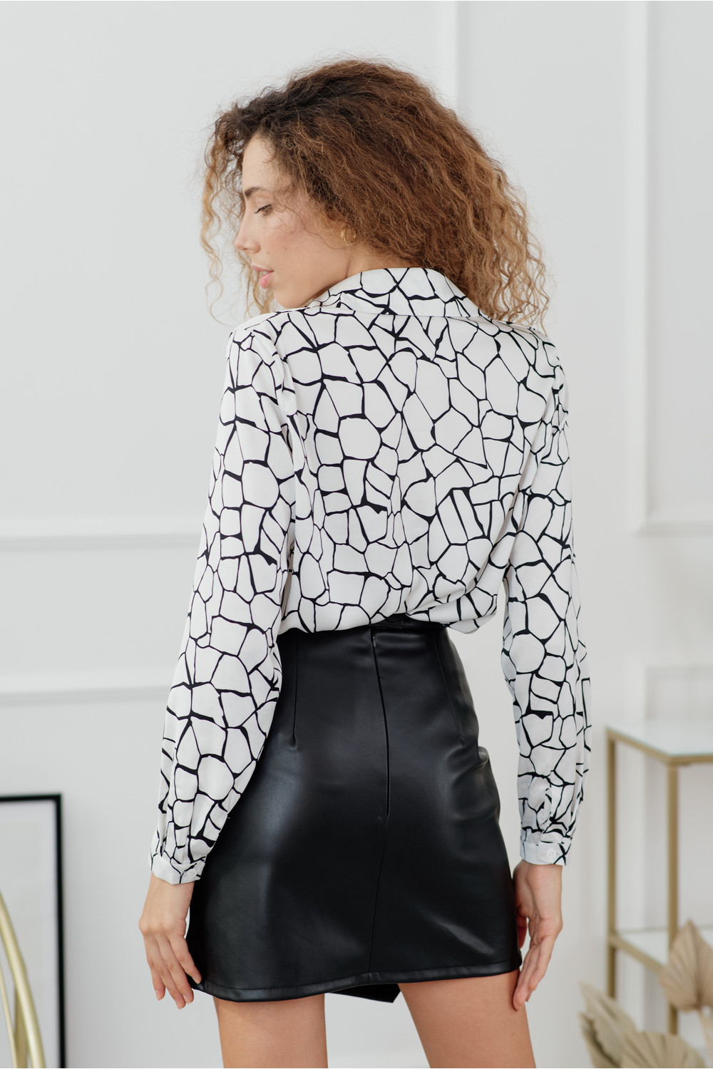 Блуза 6112 Черный