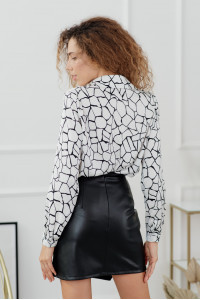 Блуза 6112 Черный