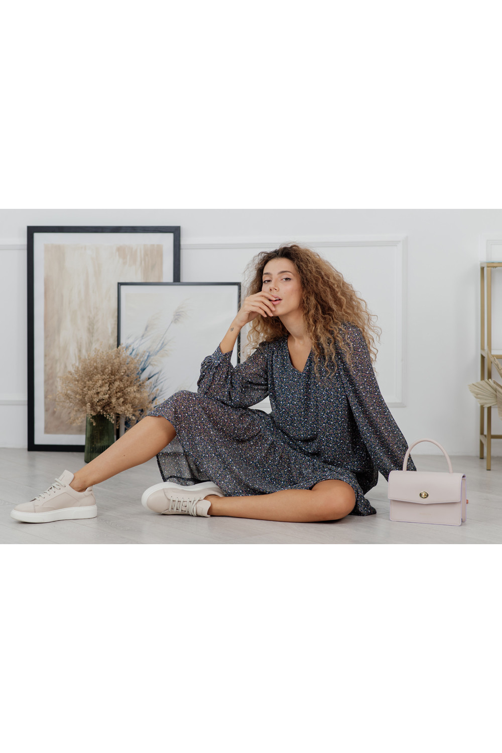 Платье 6115 Синий