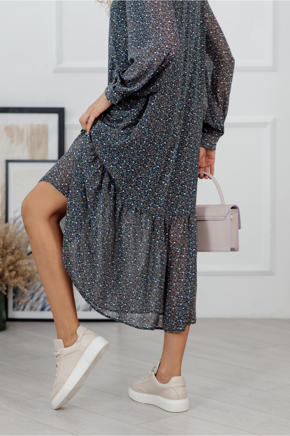 Платье 6115 Синий