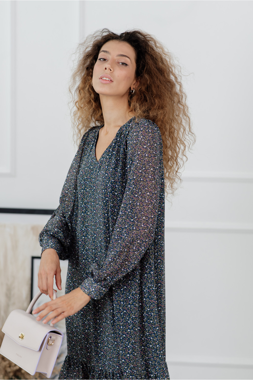 Платье 6115 Синий