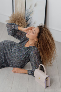 Платье 6115 Синий