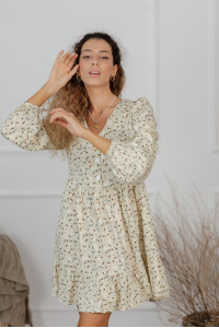 Платье 6119 Кремовый