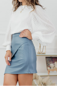 Юбка 6121 Серо-голубой