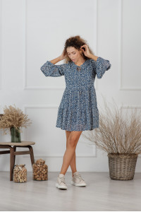 Платье 6122 Синий