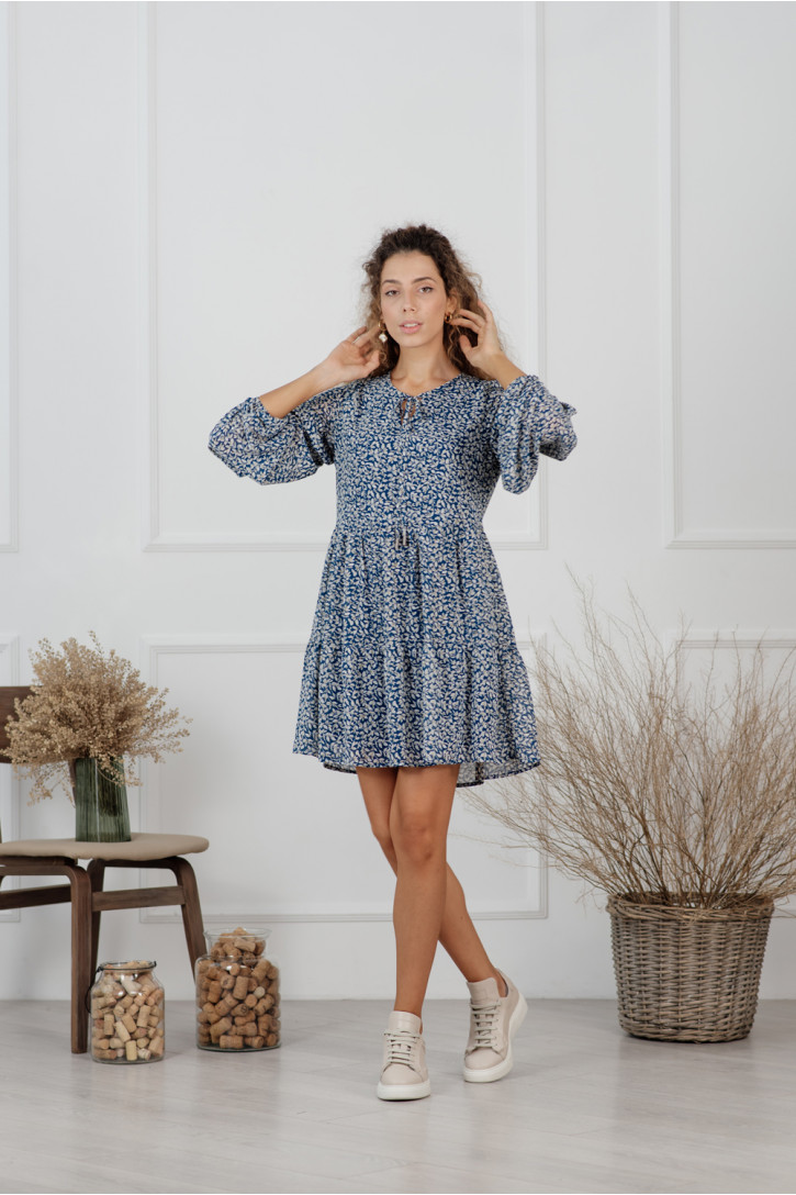 Платье 6122 Синий