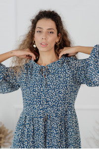 Платье 6122 Синий