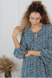 Платье 6122 Синий